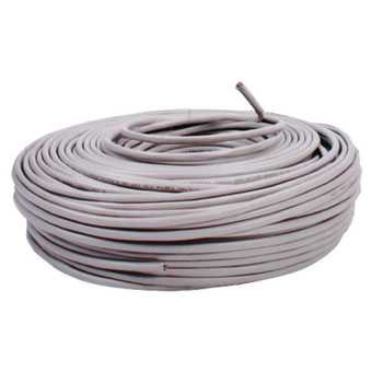 CMP-UTP6R100 Cat6 netwerkkabel op haspel utp 100 m grijs stranded Product foto